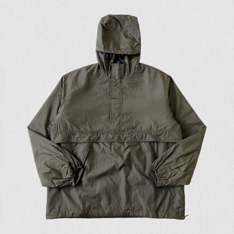 Uniqlo Anorak Cagoule Jacket Military Green