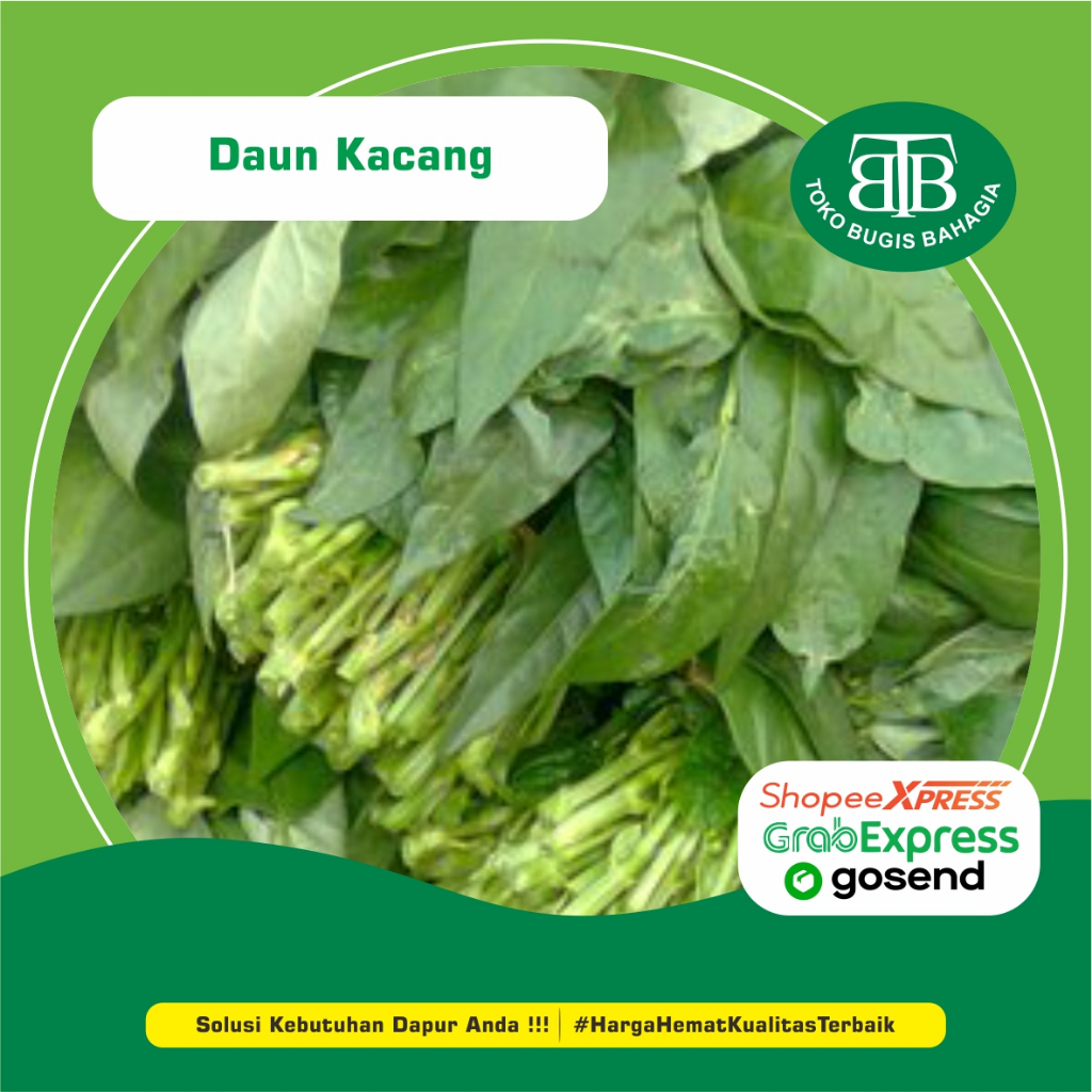 

Sayur Daun Kacang, Murah Makassar