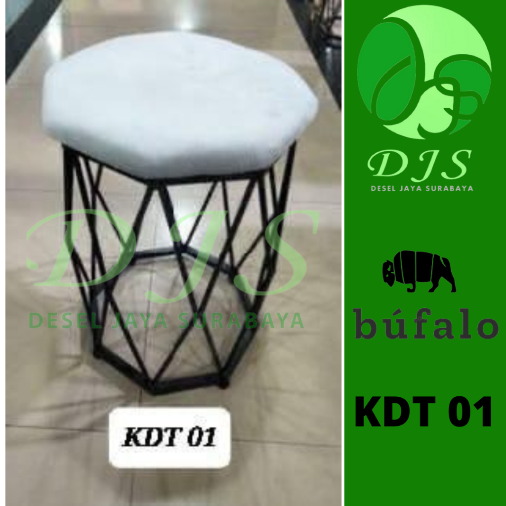 Kursi Meja Rias - Kursi Meja Make Up KDT-01 - Kursi serbaguna - Kursi bulat