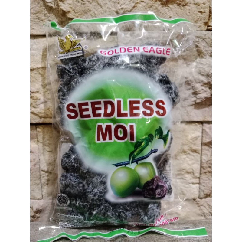 

HUA HE MEI / SEEDLESS MOI 500 GRAM / GOLDEN EAGLE