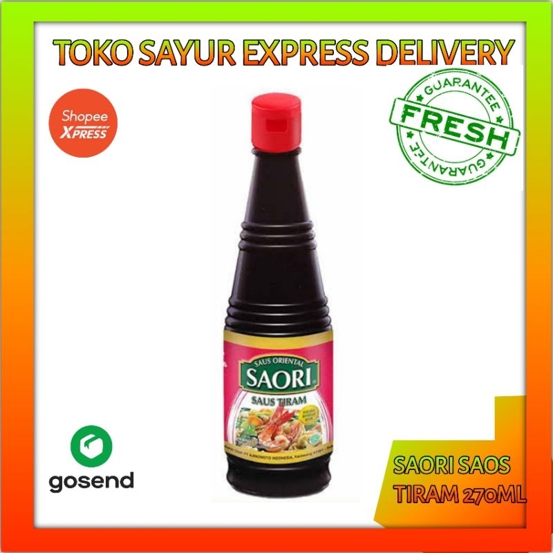 

Saori Saus Oriental saus tiram 270 ml