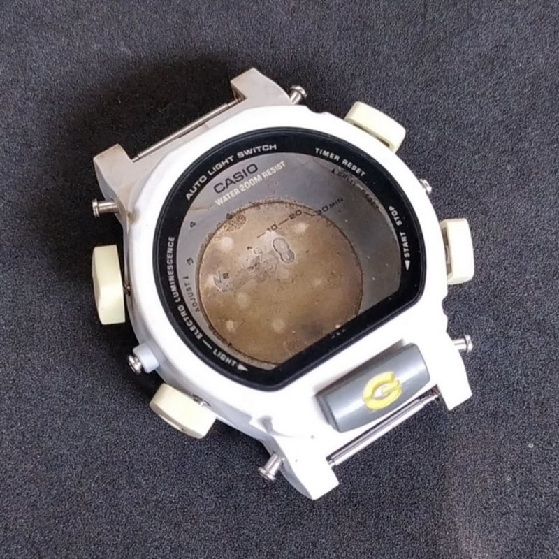 CASIO G - SHOCK DW - 003 MODUL 1647 ( HOUSING WHITE ) Part Replacement