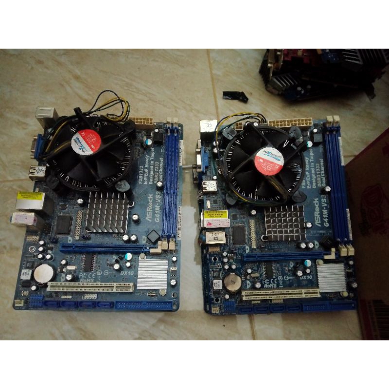 mainboard G41 SOKET 775 paket Core2duo