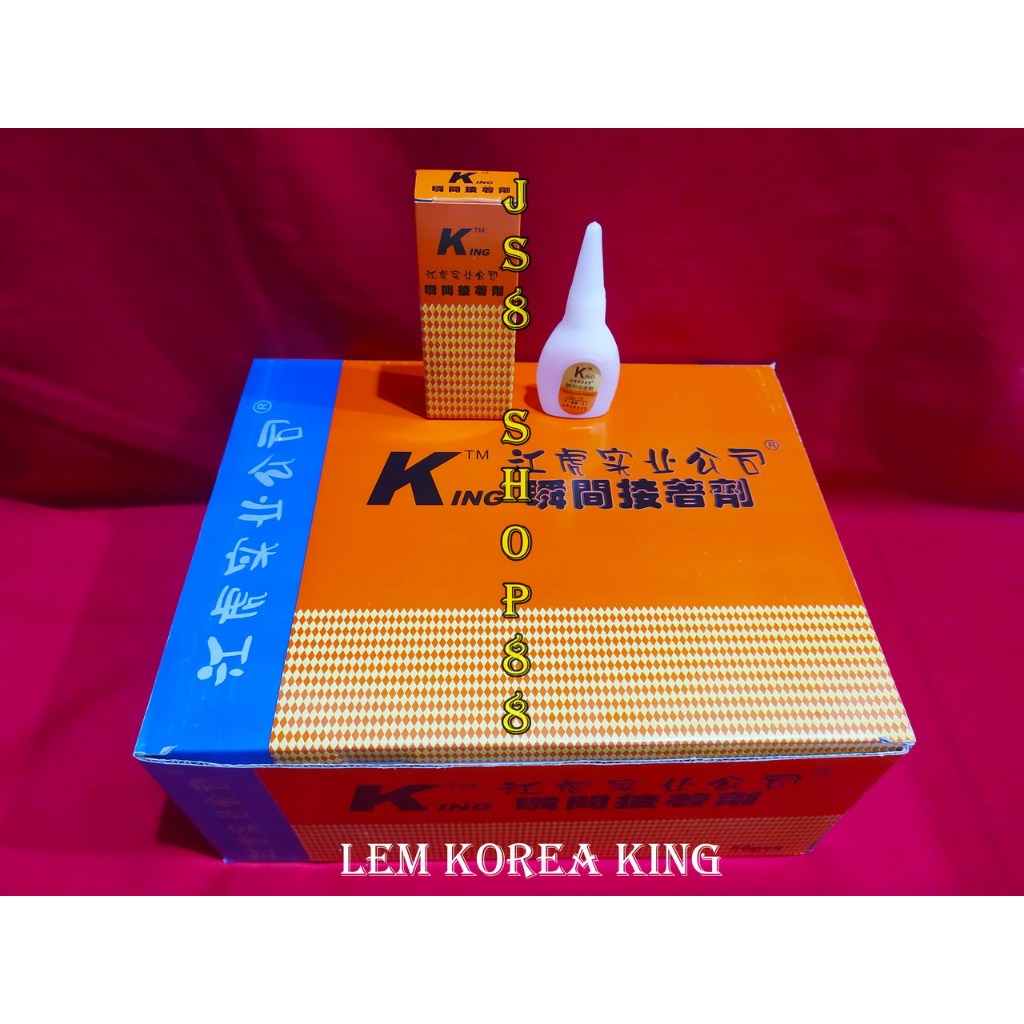 

KING ISI 25 PCS LEM KOREA SETAN SERBAGUNA POWER GLUE TETES CAIR ALTECO ORIGINAL HK 12GR