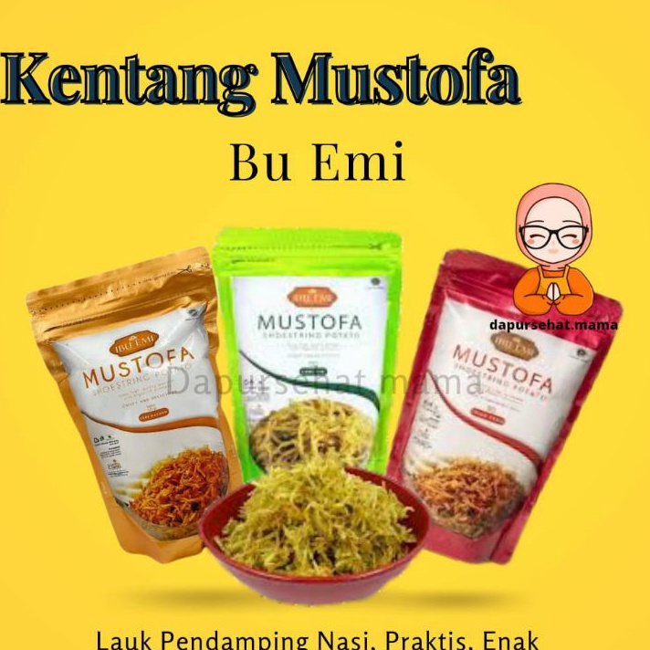 

Dijamin Ori Kering Kentang Mustofa Bu Emi