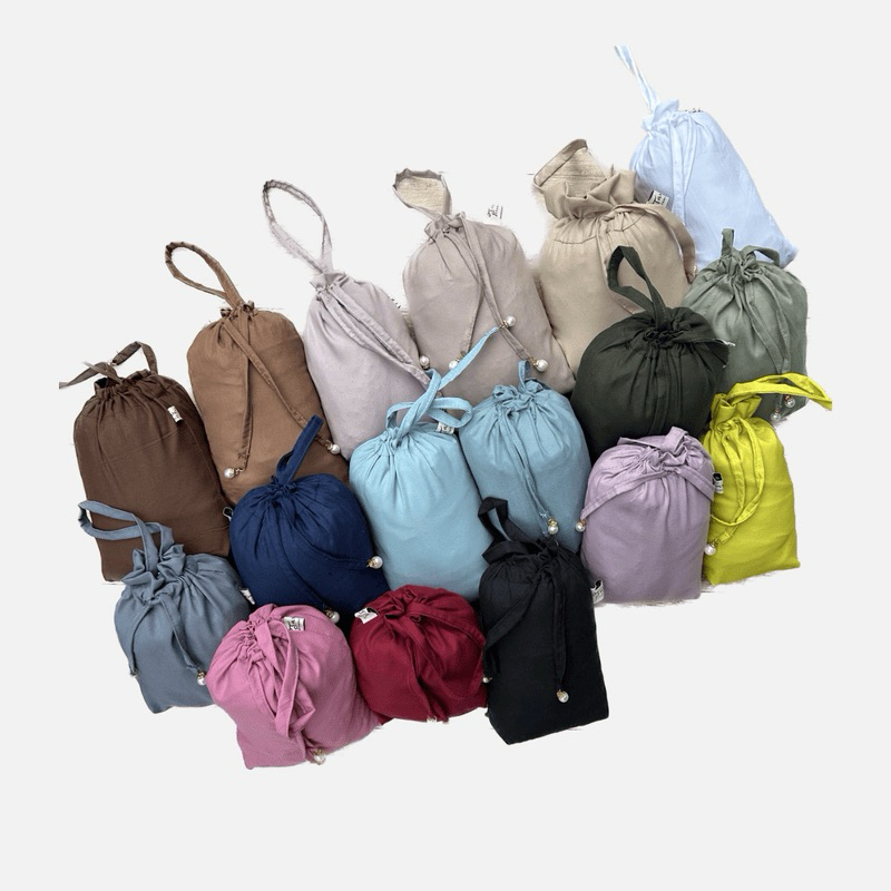 Mukena Traveling Pouch Resleting 2 in 1