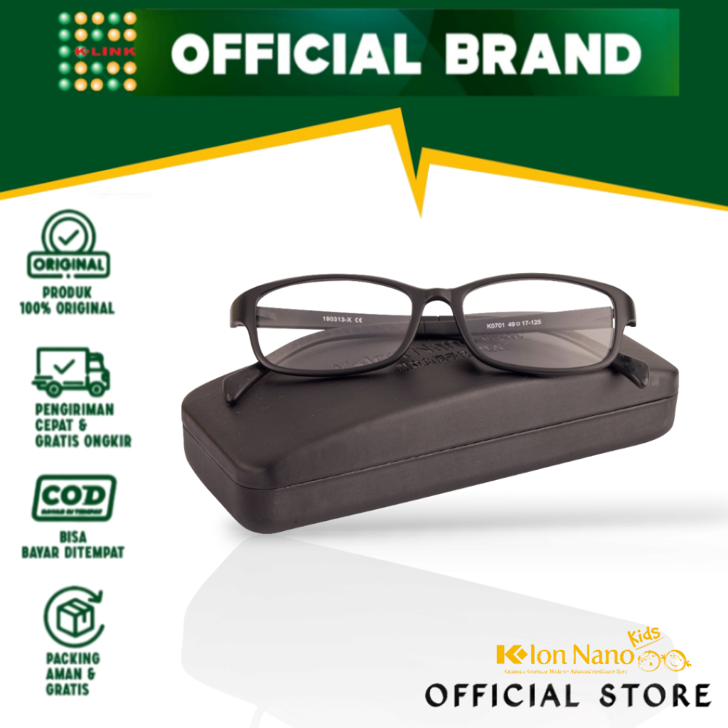FRAME KACAMATA ION NANO KIDS ORIGINAL KACAMATA TERAPI KESEHATAN ION NANO ANAK