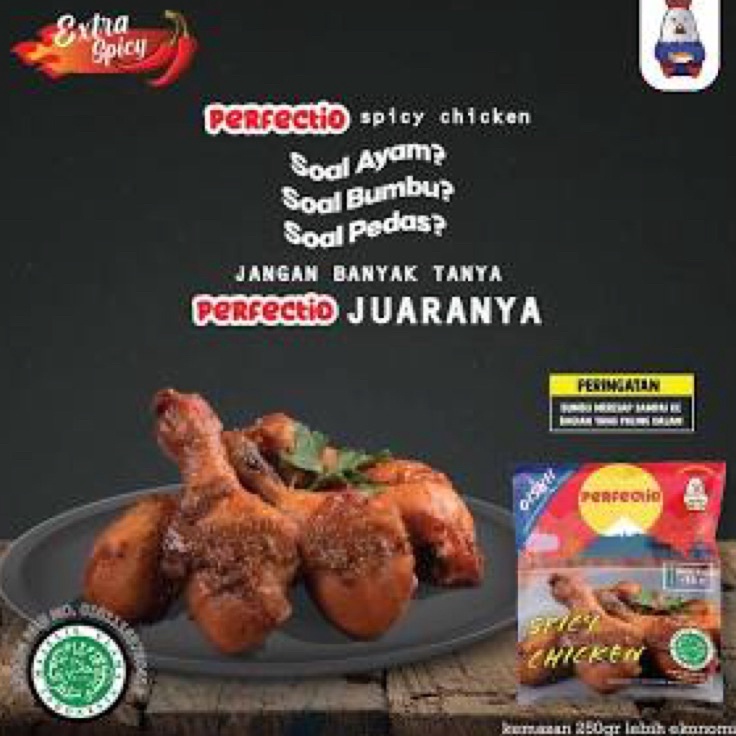 

Terbaru perfectio spicy chicken 25 gr