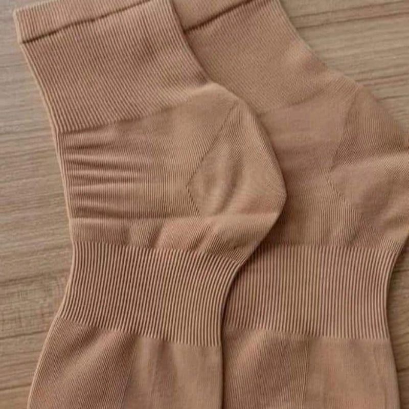 aulora socks kaos kaki kesehatan wanita beige