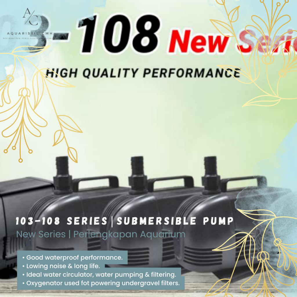 HIKARI - HK 103 Pompa Aquarium 2000 LPH Water Pump Celup Power Head Low Watt