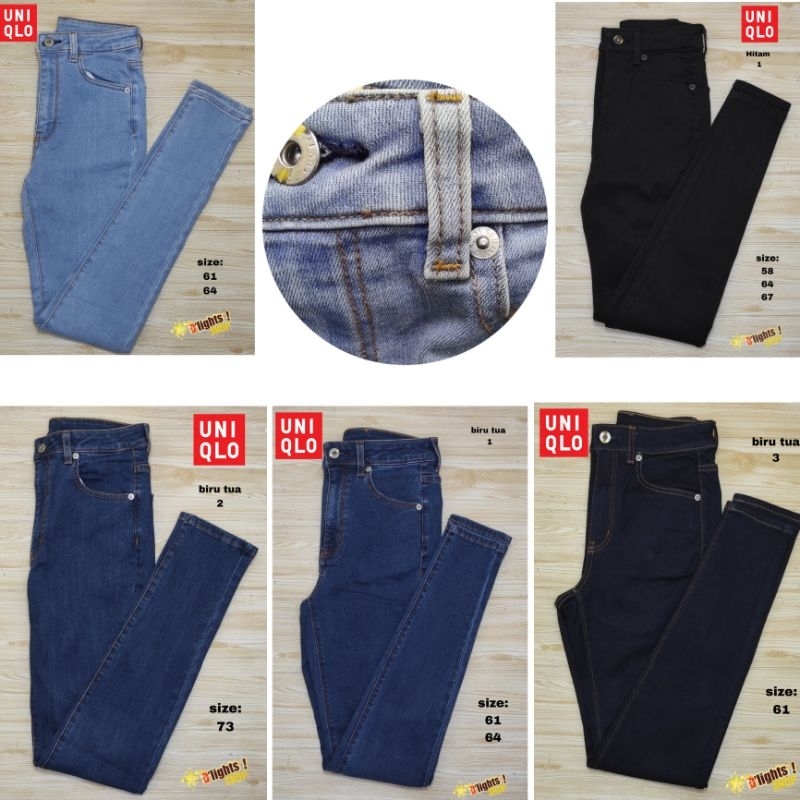 celana jeans GU by uniqlo