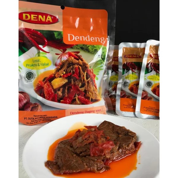 

Makanan Siap Saji / Makanan Instan / Makanan Khas Daerah / Makanan Dendeng Balado Dena 5 pics