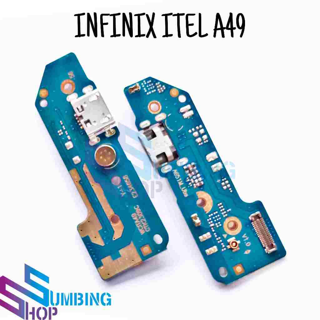 Konektor Charger Infinix Itel A49 A58 A58 Pro Pcb Board Usb Papan Con Cas Mix