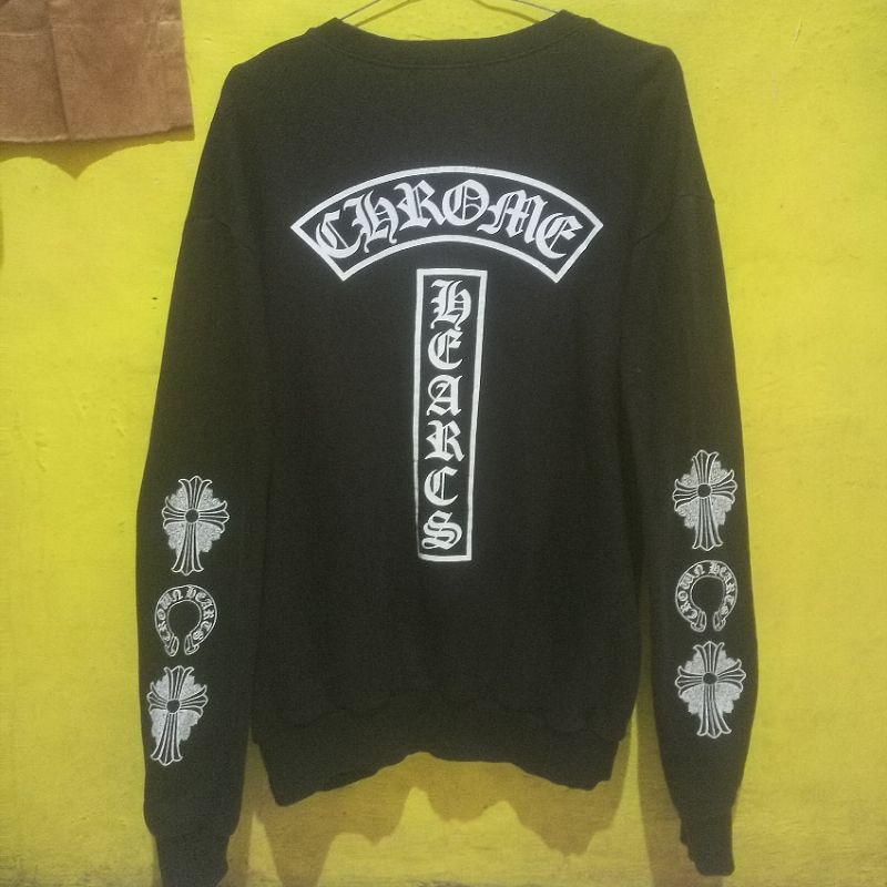 crewneck chrome hearts