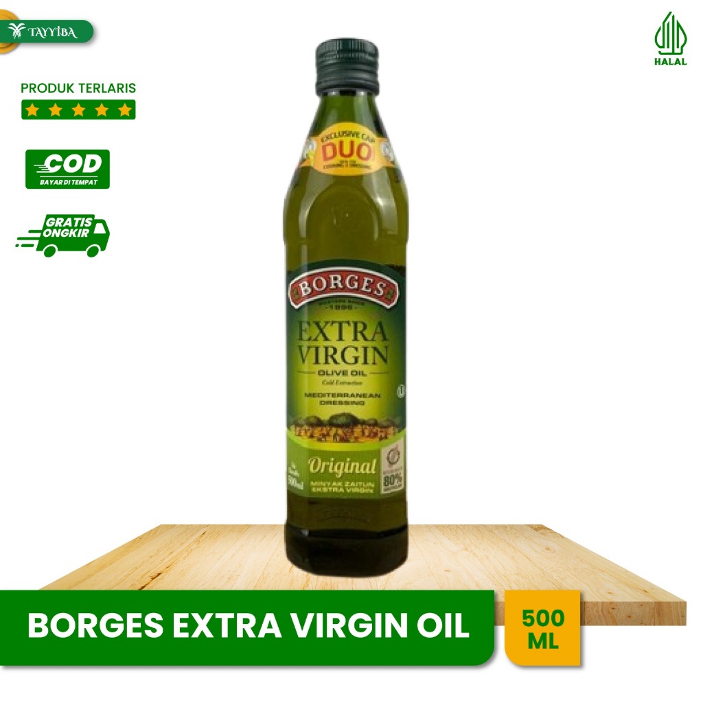 

Minyak Zaitun Borges Borjes Extra Virgin Olive Oil Untuk Masak dan Diminum 500 ml