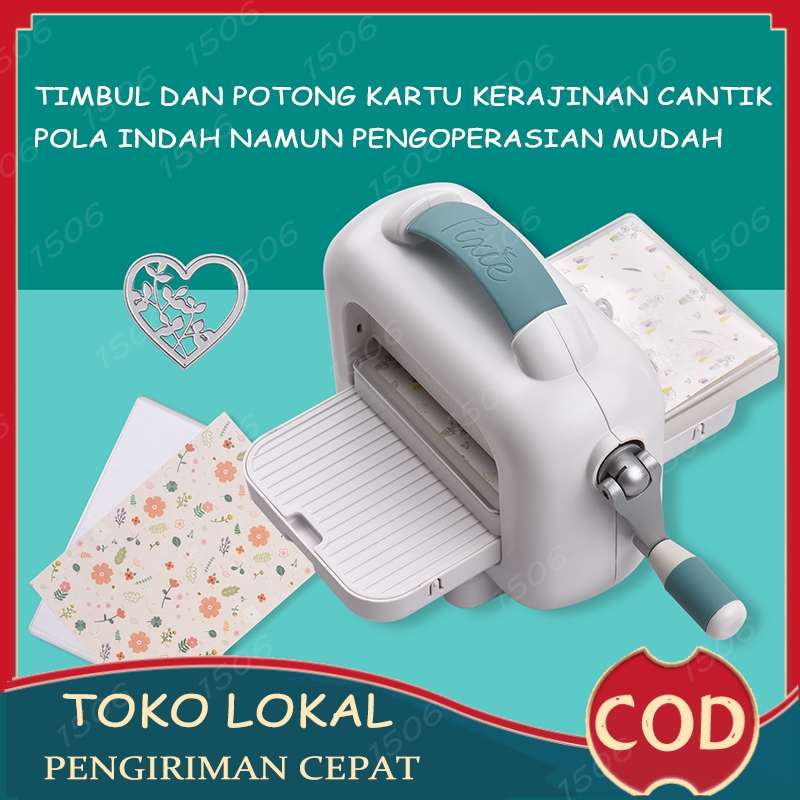 

✨Lowest price✨Die Cutting & Embossing Machine Portable Manua Paper Cutter Card Making Supplies for Arts Crafts Paper Scrapbooking Cardmaking Fabric DIY Kits Home Decor