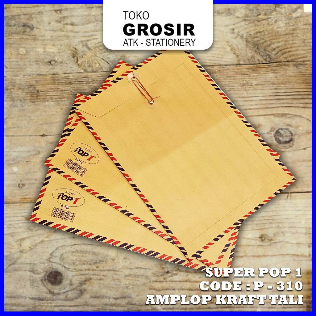 

Amplop Kraft Tali Super Pop 1 - 310