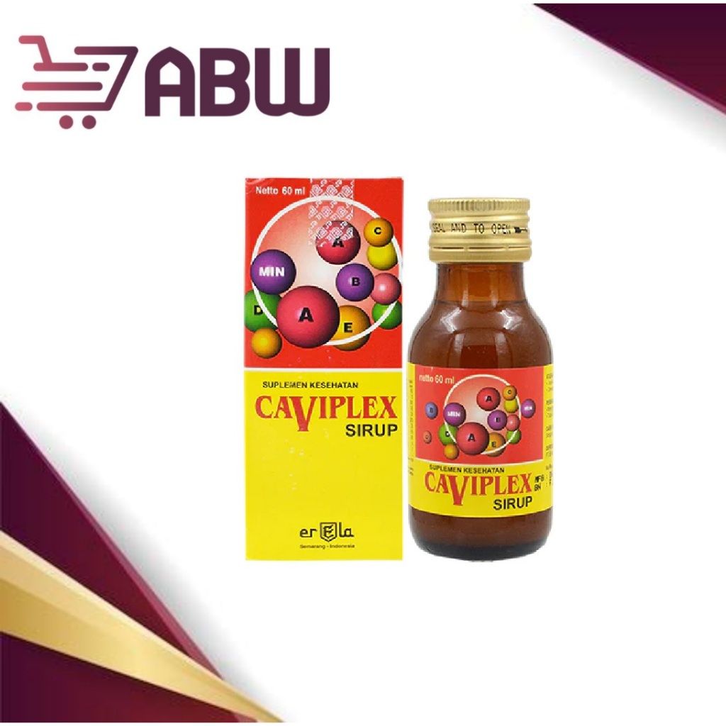 [A] Caviplex Sirup 60 ml  - Sirup Multivitamin Anak [ERELA]