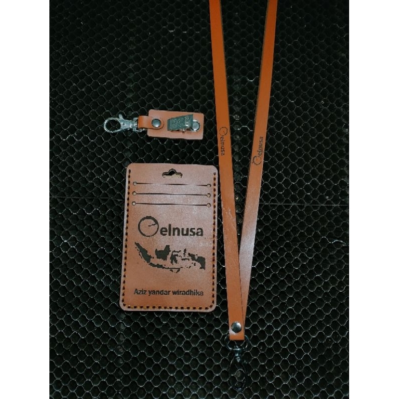 

id card holder kulit asli model 3 lapis 3 slot kartu