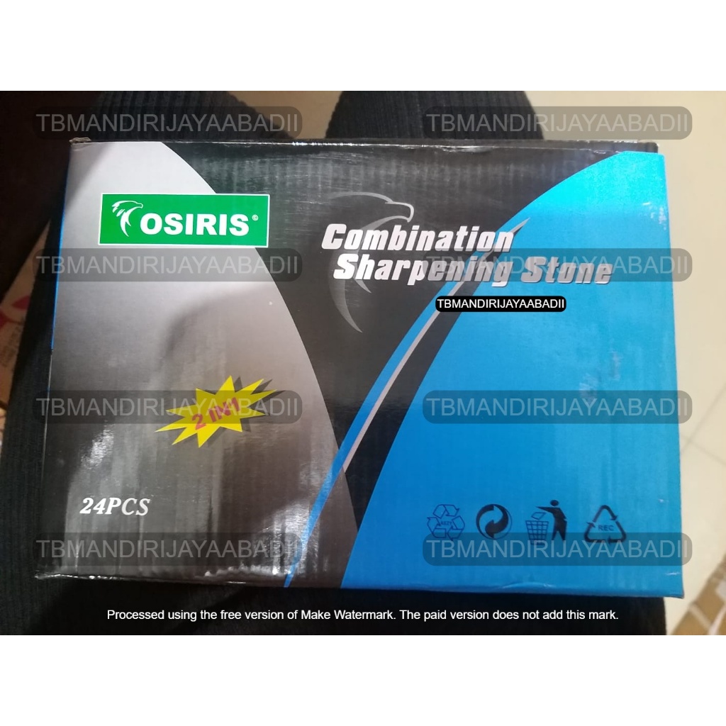 BATU ASAHAN PISAU SADAP KARET CAP OSIRIS / BATU ASAH / BATU ASAHAN PISAU