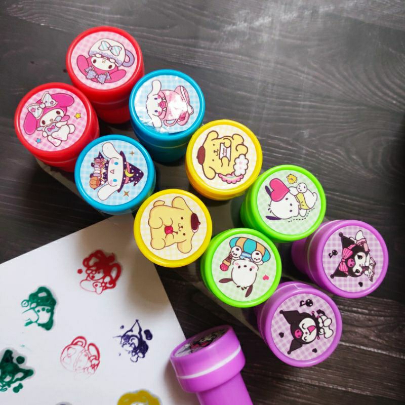 

Stempel Mainan anak Karakter Lucu