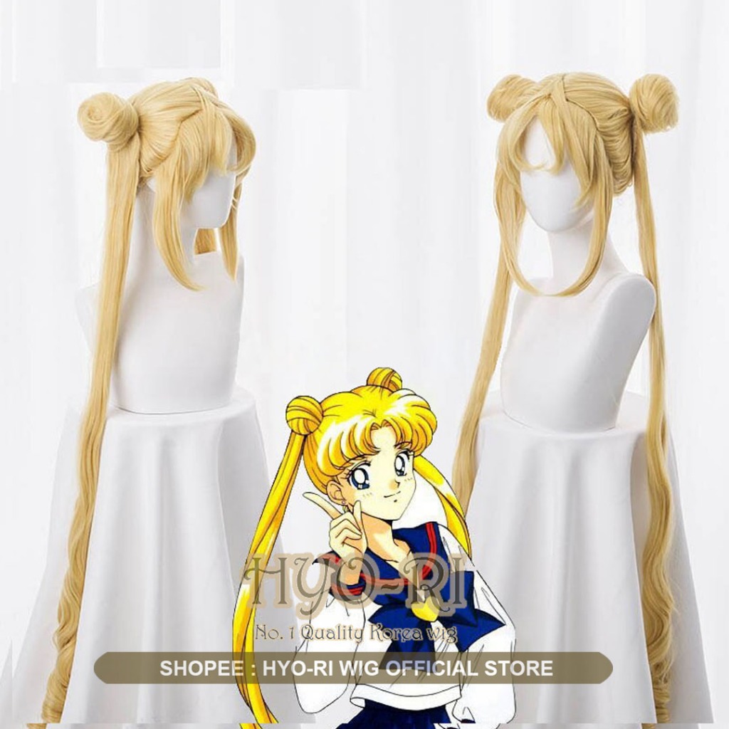 HYO-RI WIG : WIG USAGI TSUKINO WIG TSUKINO USAGI WIG SAILORMOON WIG SAILOR MOON WIG PRINCESS SERENIT