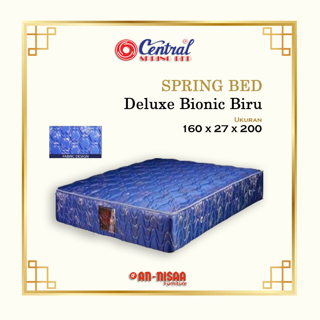 CENTRAL Matras Spring Deluxe/ Kasur Spring Bed