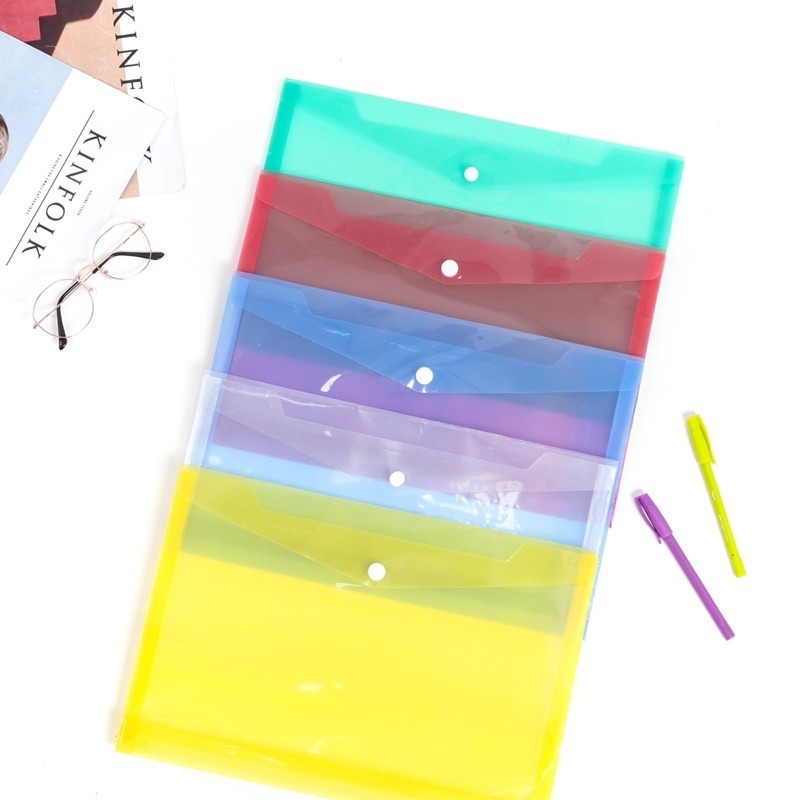 

SKY Map Plastik 1 Kancing Folio Map Plastik Warna Kancing satu