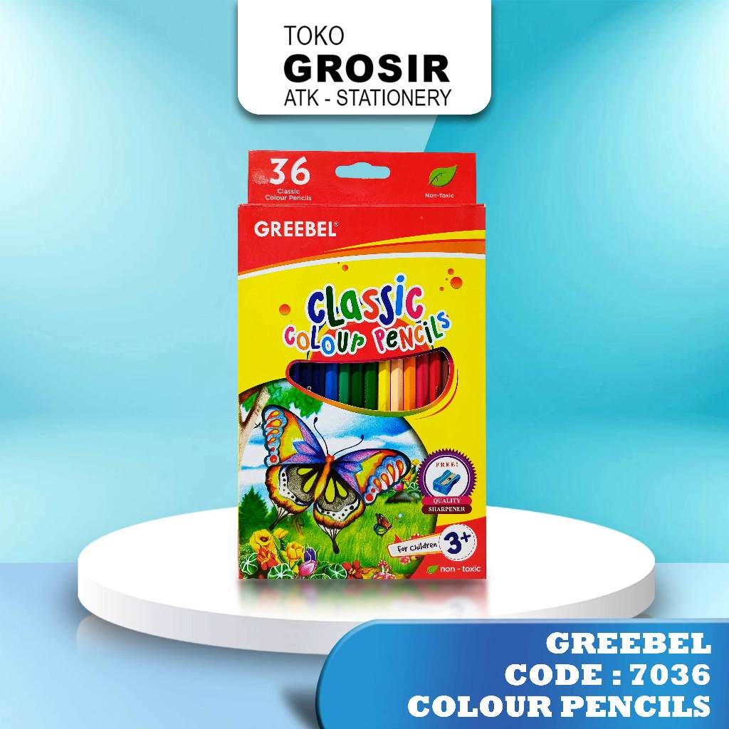 

Greebel 7036 Classic Colour Pencils - 36C/Warna