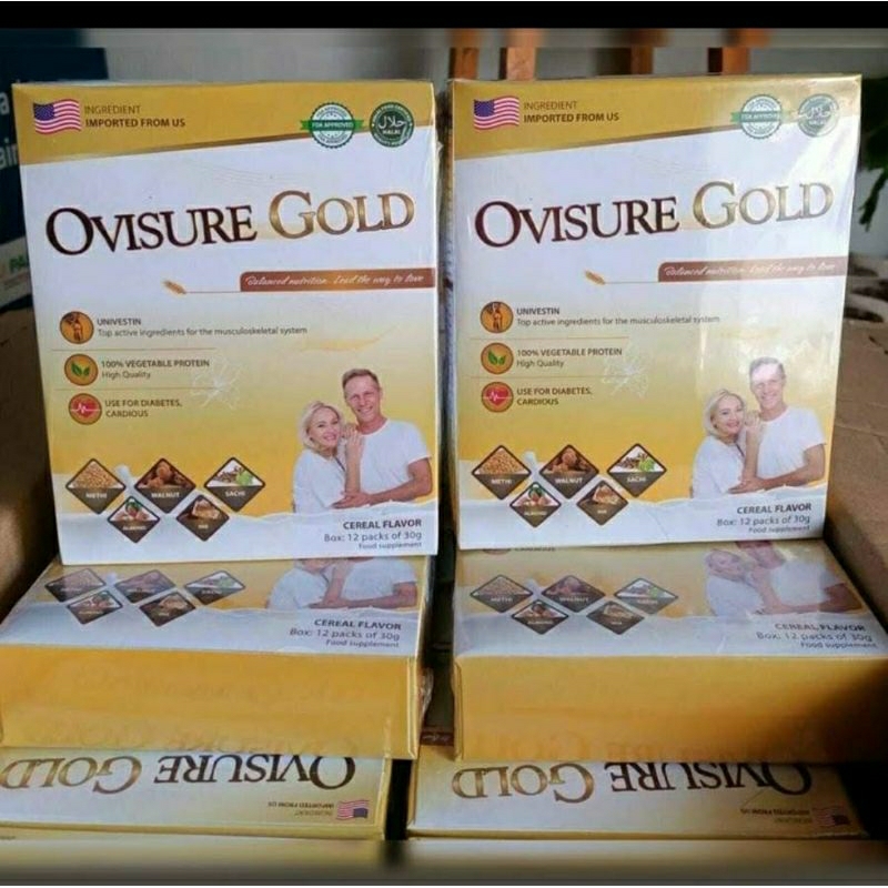Ovisure Gold Susu Kesehatan Tulang Persendian, Lutut Syaraf Kecepit Tulang Kropos