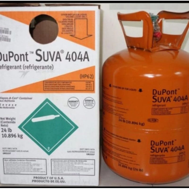 freon r404a Dupont usa  10,8 kg