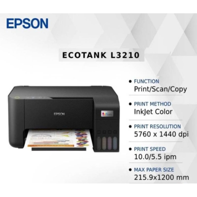 Printer Epson EcoTank L3210 #2401