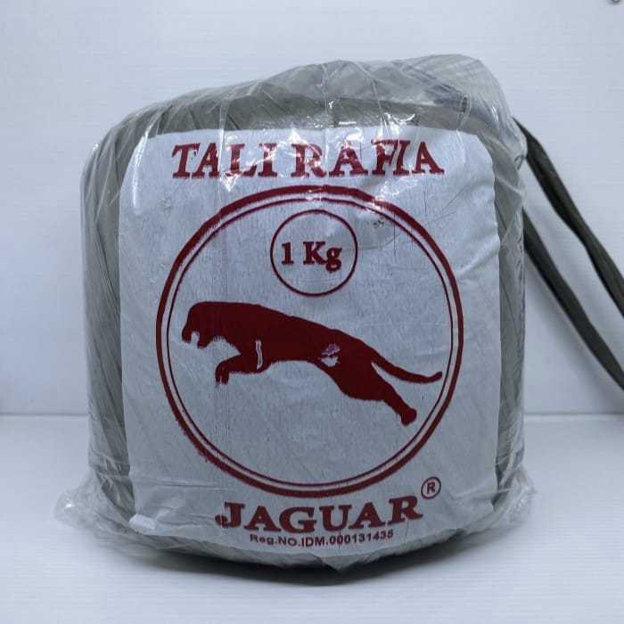 

Tali Rafia Plastik Hitam Tebal Jaguar 1kg Full Tali Rafia 1kg jaguar