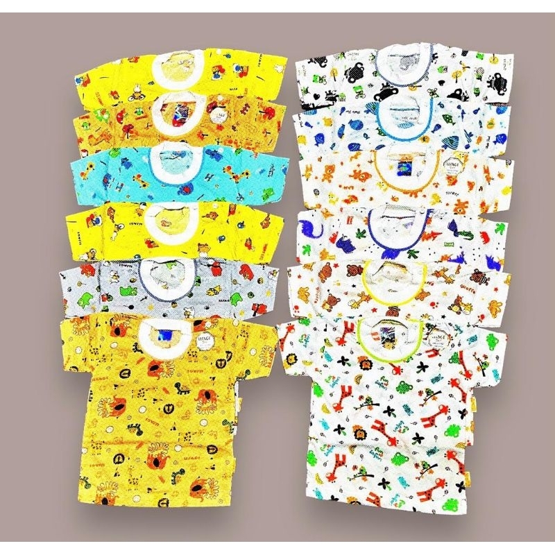 [3pcs] Baju Bayi Oblong USAGI GOLD lengan pendek SNI Premium Quality