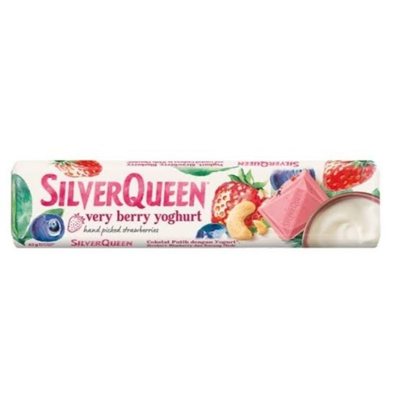 

Silverqueen white chocolate very berry yoghurt 58gr