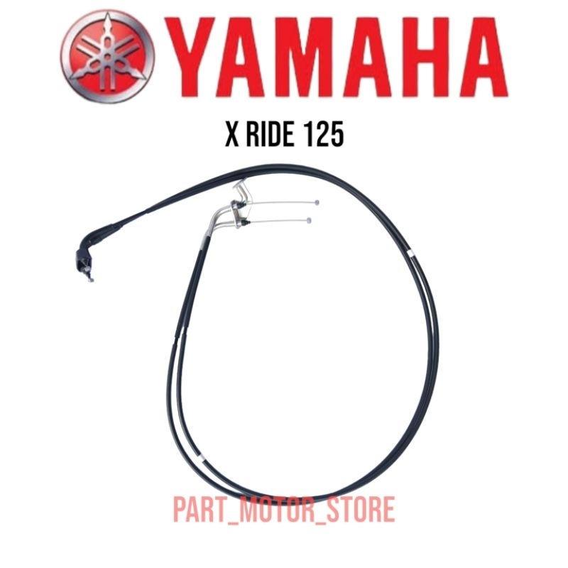 KABEL GAS X RIDE 125 TALI GAS BY8 X RIDE 125 XRIDE 125 ORIGINAL ASLI YAMAHA BY8-F6301-00
