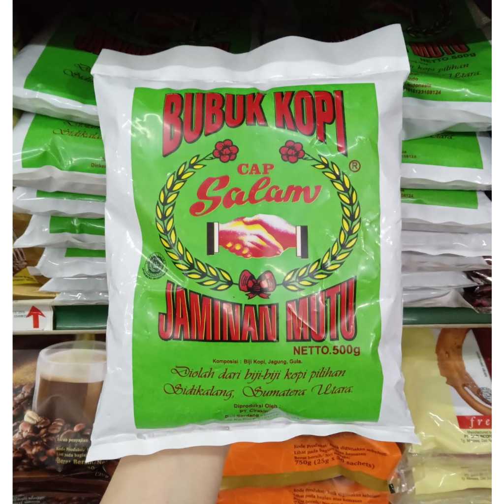 

BUBUK KOPI SALAM SIDIKALANG HALUS / KASAR 500g