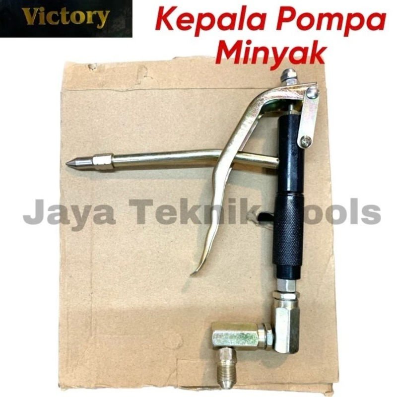 Tembakan Grease Gun Victory Pompa Gemuk 20 Liter Tabung Alat Kepala Minyak Pengganti