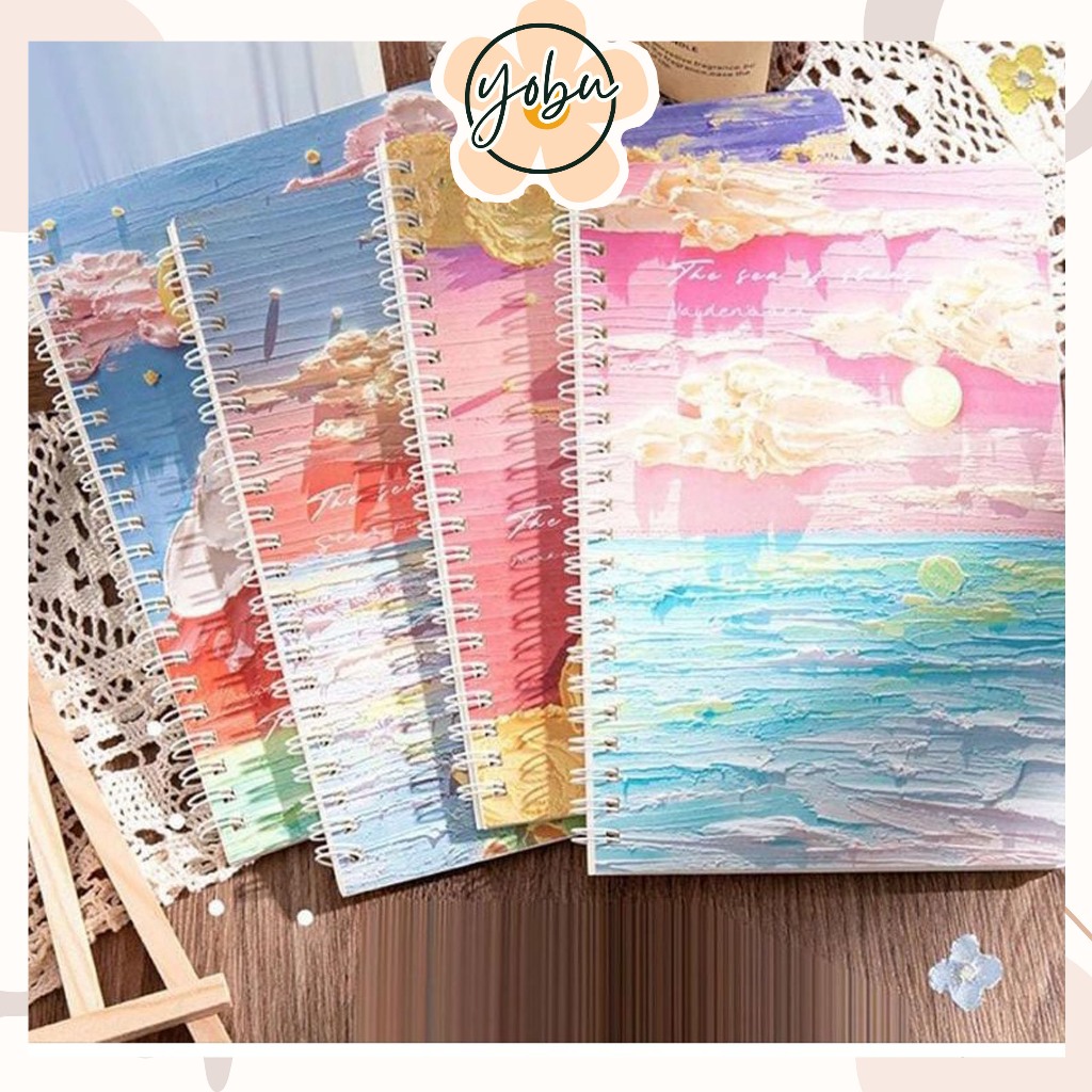 

Notebook Ring A5 Buku Catatan Jurnal Buku Tulis Estetik YB-0155