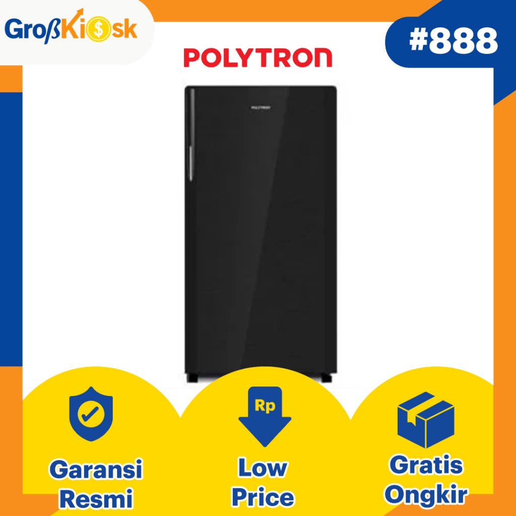 KULKAS 1 PINTU POLYTRON 150 LITER PRA-15DMY / PRA 15DMY / PRA15DMY