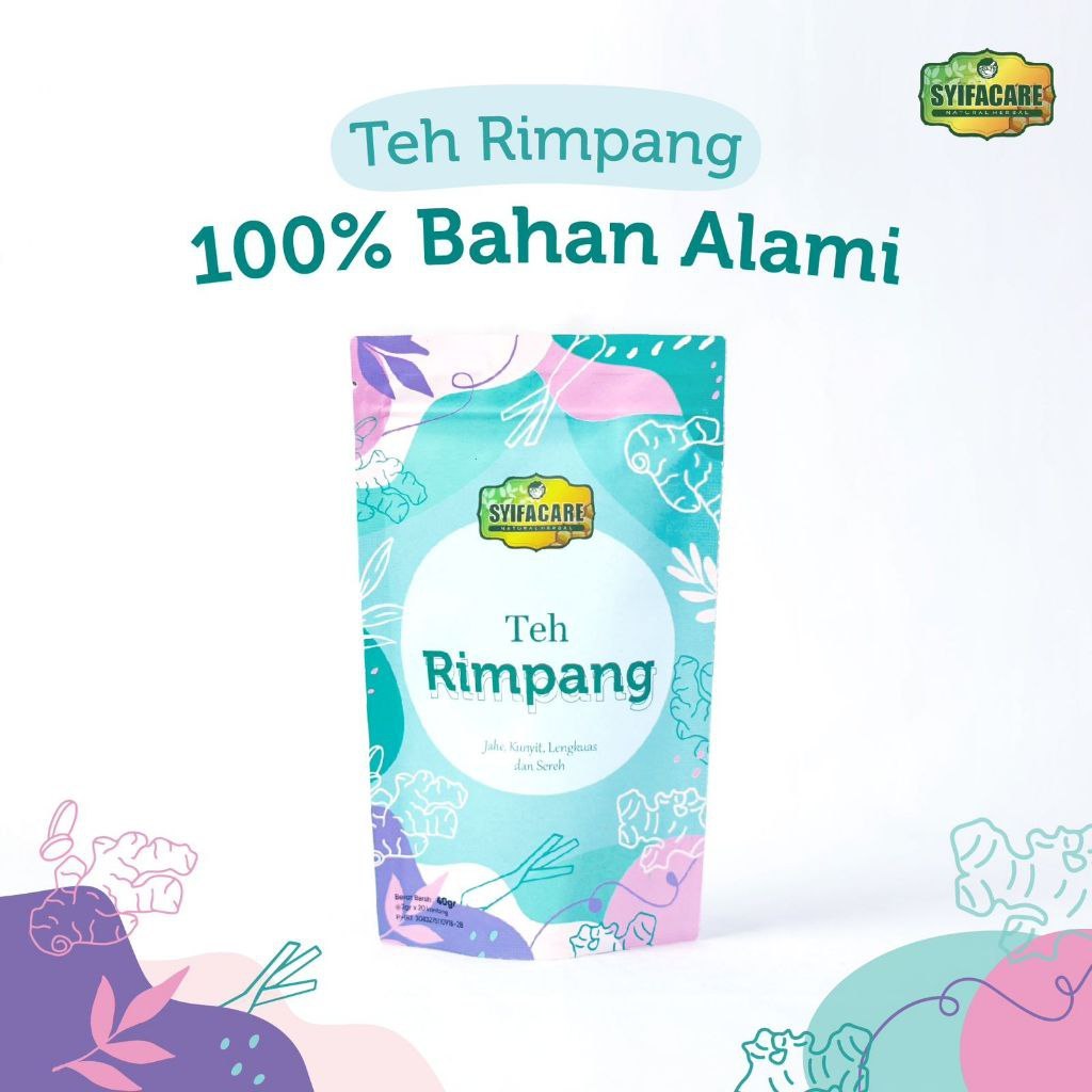 

Teh Celup Rimpang Syifacare Bahan Herbal Alami 40gr HALAL