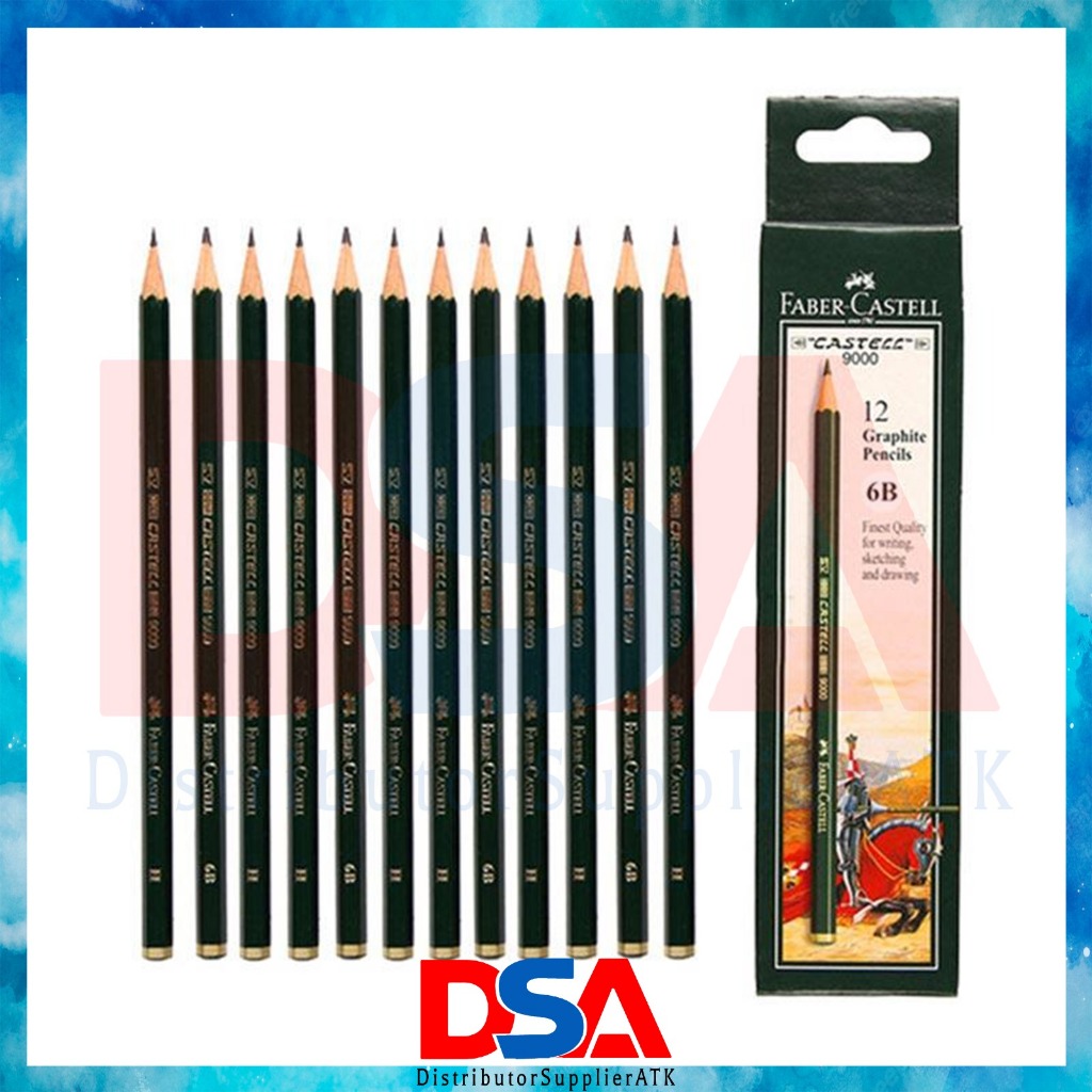 

PENSIL 2B FABERCASTELL PENSIL 2B TERMURAH HARGA 1 PCS/ 1 PAK