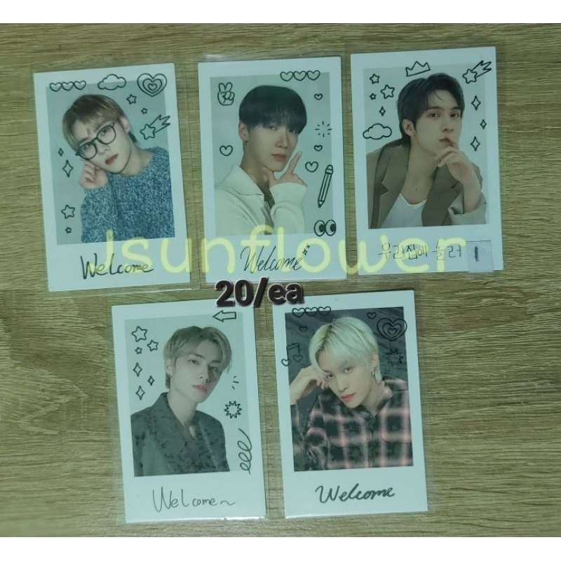 official NCT polaroid set B