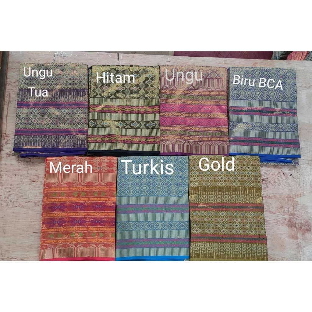 RB Kain Songket set selendang / Bahan songket selendang Thailand /Bahan kain Rok kebaya