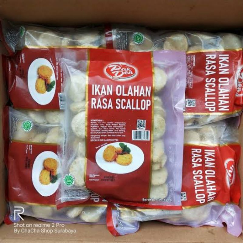 

pakden scallop 500gr