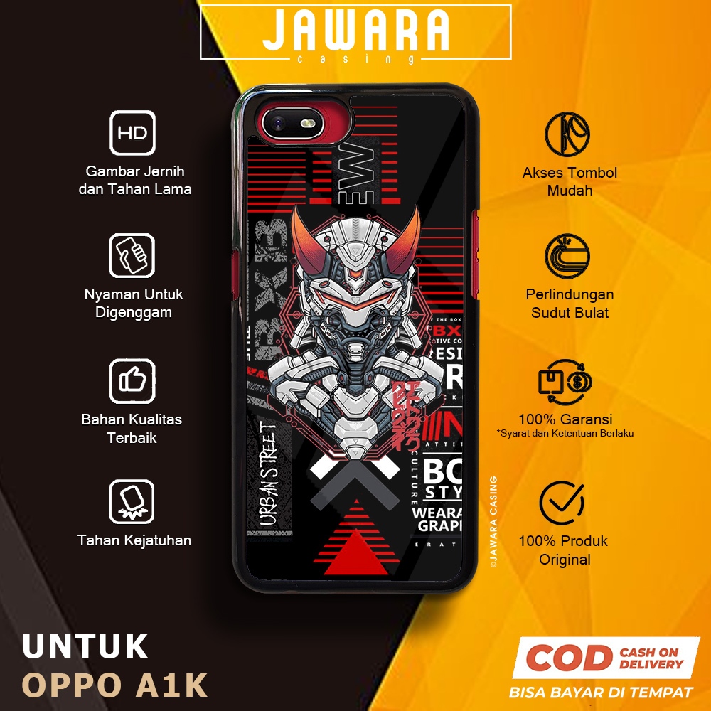 Case Oppo A1K Casing Oppo A1K [CYBR] Premium Glossy Case Hp Oppo Jawara Casing Hp Oppo A1K Custom Ca