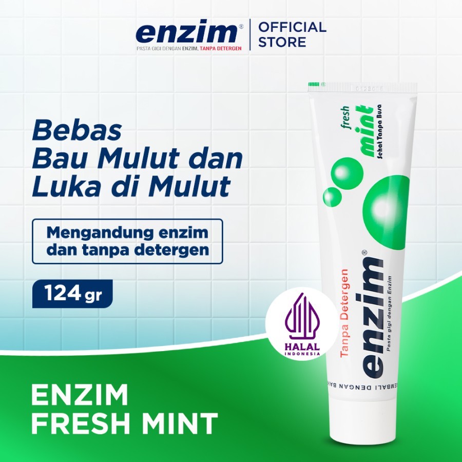 Odol ENZIM Fresh Mint 124 gr