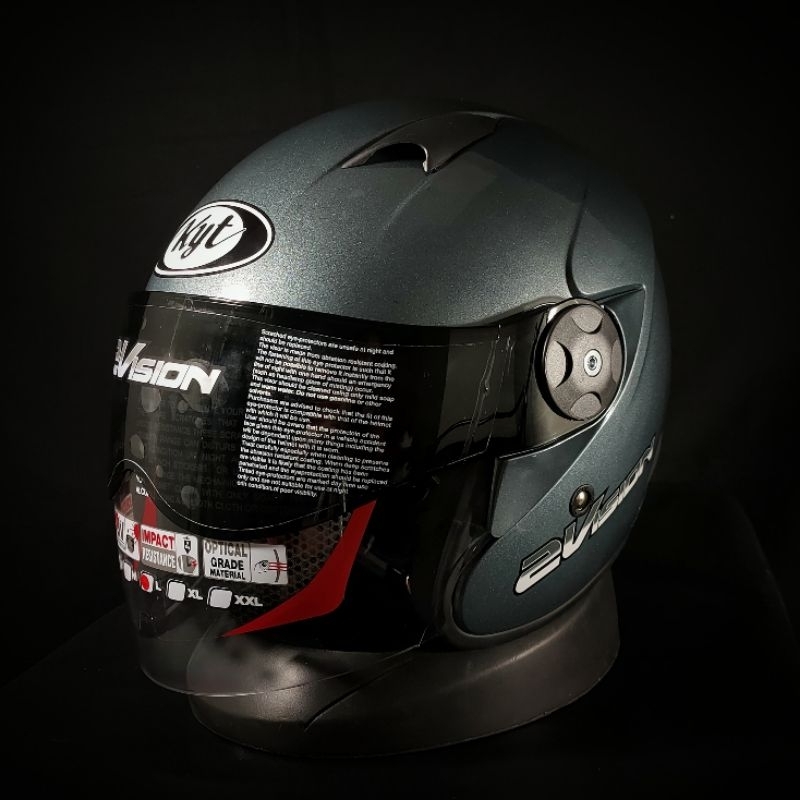 Helmet KYT 2Vision 100% Original DOT