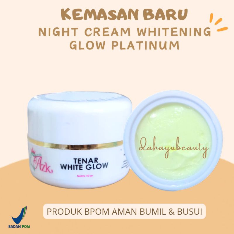 CREAM MALAM WHITENING GLOW PLATINUM