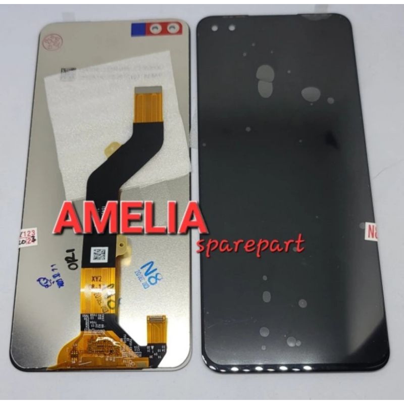 LCD INFINIX X692 / INFINIX NOTE 8 FULLSET TOUCHSCREEN BLACK BIG GLASS